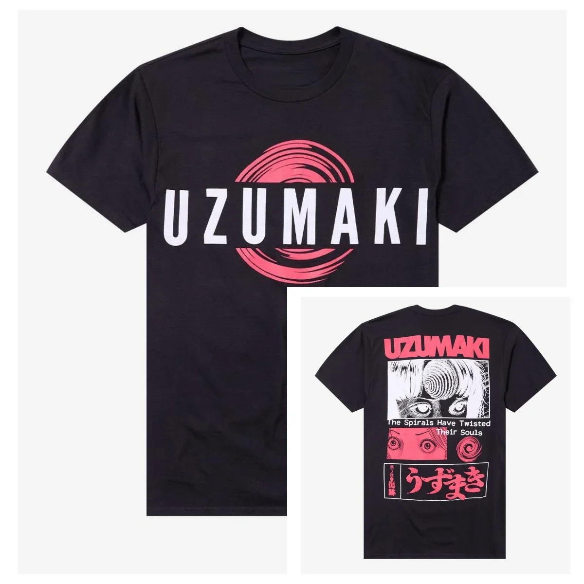 2026 Junji Ito Japanese Horror Comics Graphic Cotton T-shirt Unisex Summer Short Sleeve Fashion Brand Luxury Casual Vintage