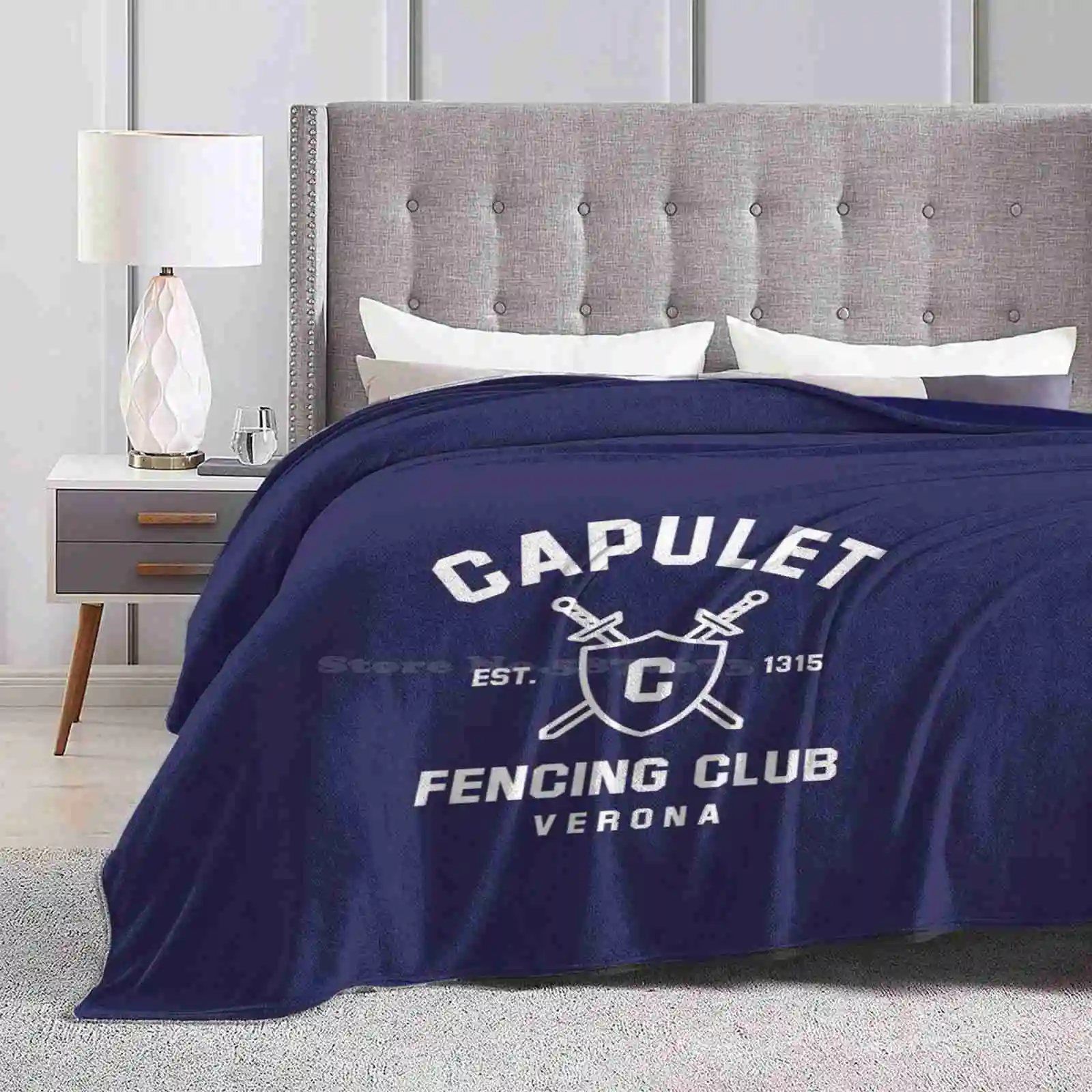 Capulet Fencing Club-Romeo & Juliet-Shakespeare English Literature Book Lover-Funny Bookworm Gift-Theatre Humor All Sizes Soft