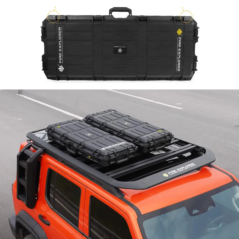 1 Pcs ABS Cross-country Explorer Equipment Box Multi-Functional Outdoor Storage Box For Tank 2021-2024 Styling Accessories