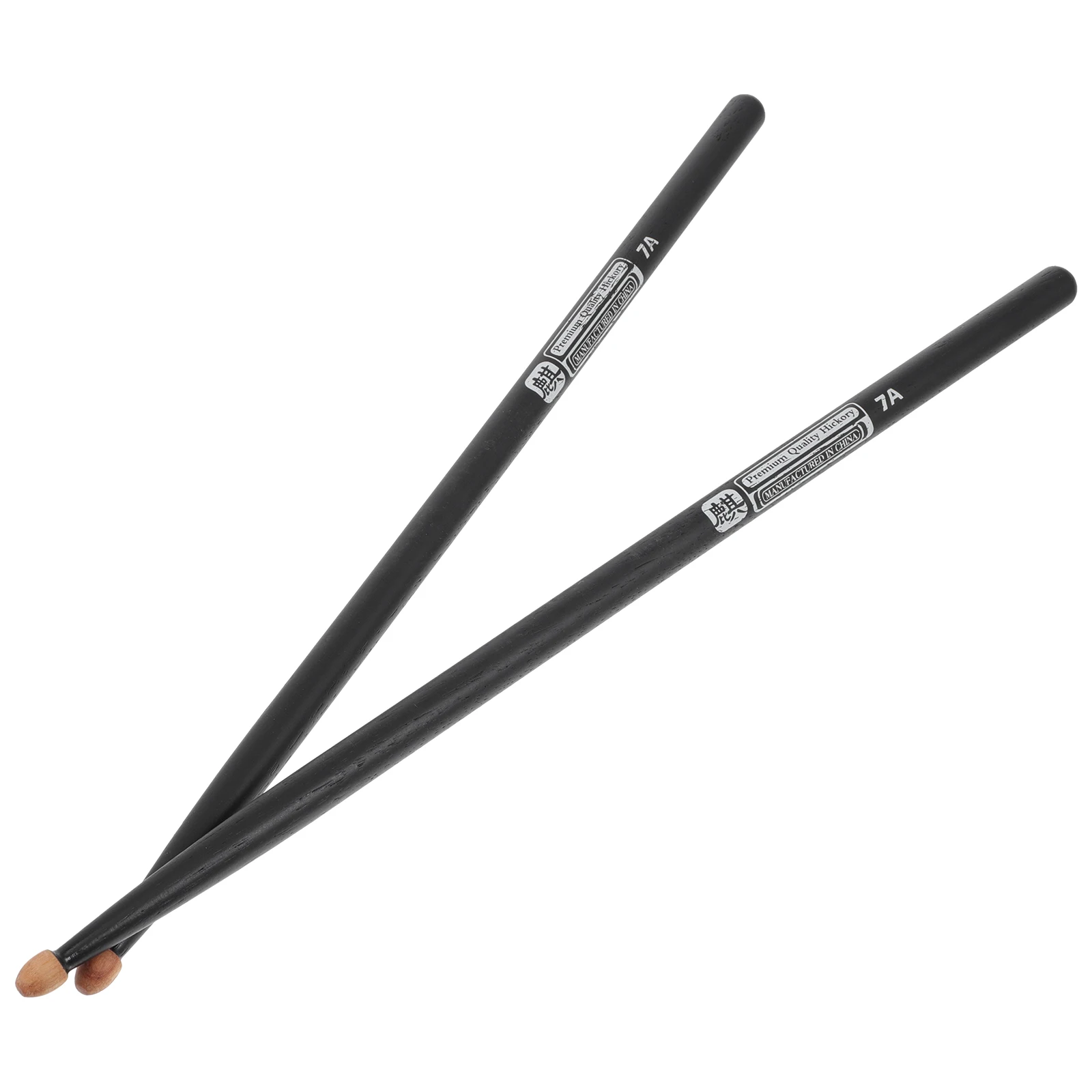 

2 Pcs Drumstick Percussion Tool Durable Drumsticks Useful Hammer Walnut Practical Student