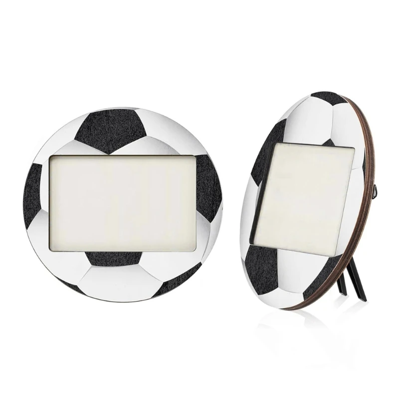 2Pcs Baseball Soccer Photo Frames Sports Themed Tabletop Display Picture Holders for Home Decors for Athletes Dropshipping