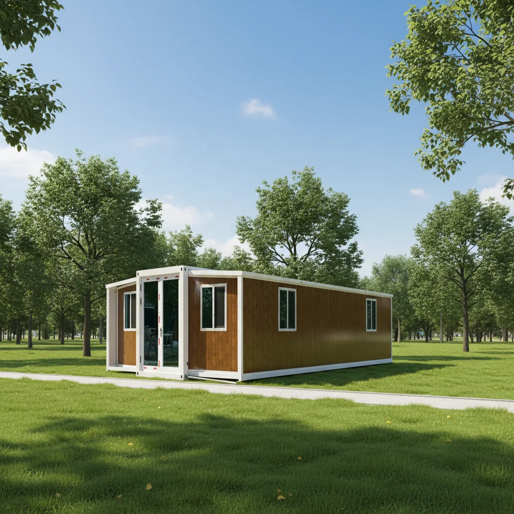 Luxury Villa 20Ft 40Ft Folding Expandable Insulated Soundproof Prefab Modern Waterproof Container House 2-5 Warehouse customized