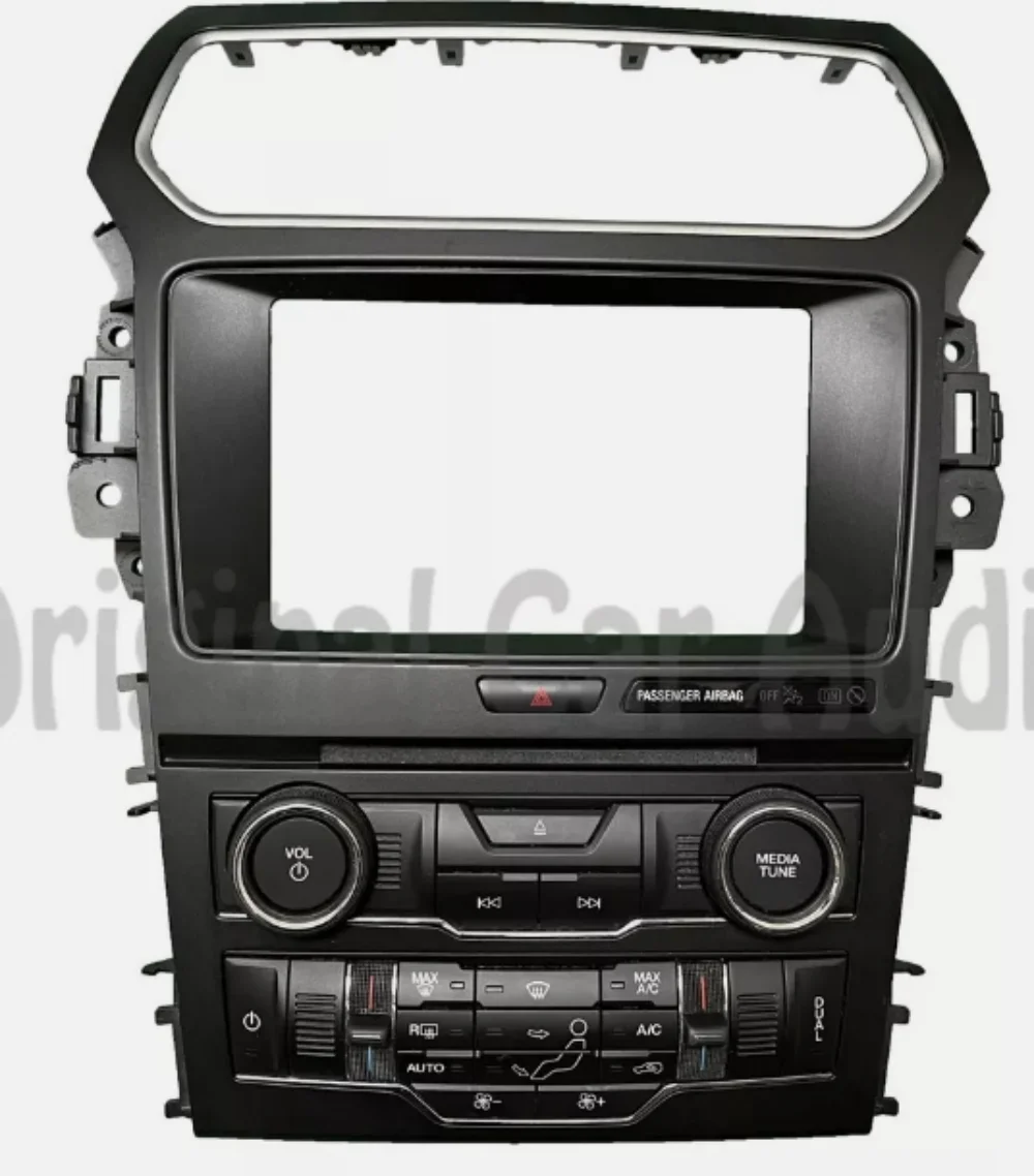 

2016 - 2018 OEM 8" Display Single Zone Climate Control Radio BEZEL