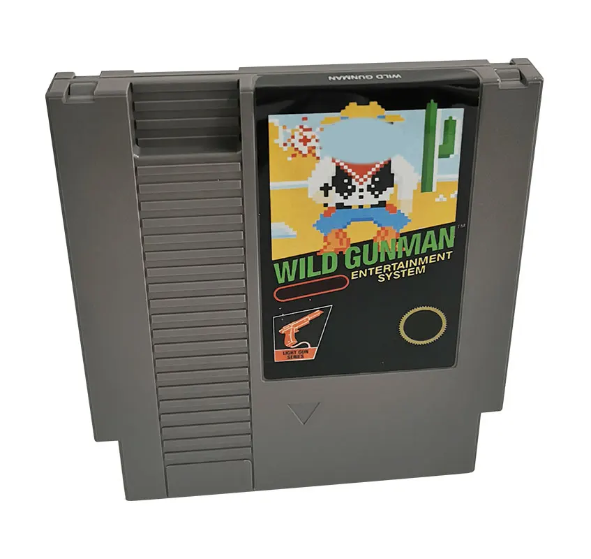 Wild Gunman-Kumpel und USA Version Patrone 8-Bit-Videospielwagen Famicom Einzel karte für 72 Pins nes klassische Konsole