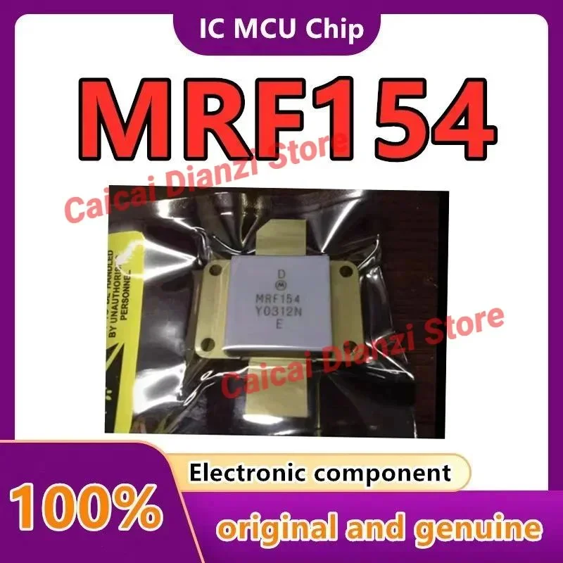 MRF154 [ RF Mosfet N-Channel 50V 800mA 2MHz~100MHz 17dB 600W CASE 368-03 ] High-quality original transistor