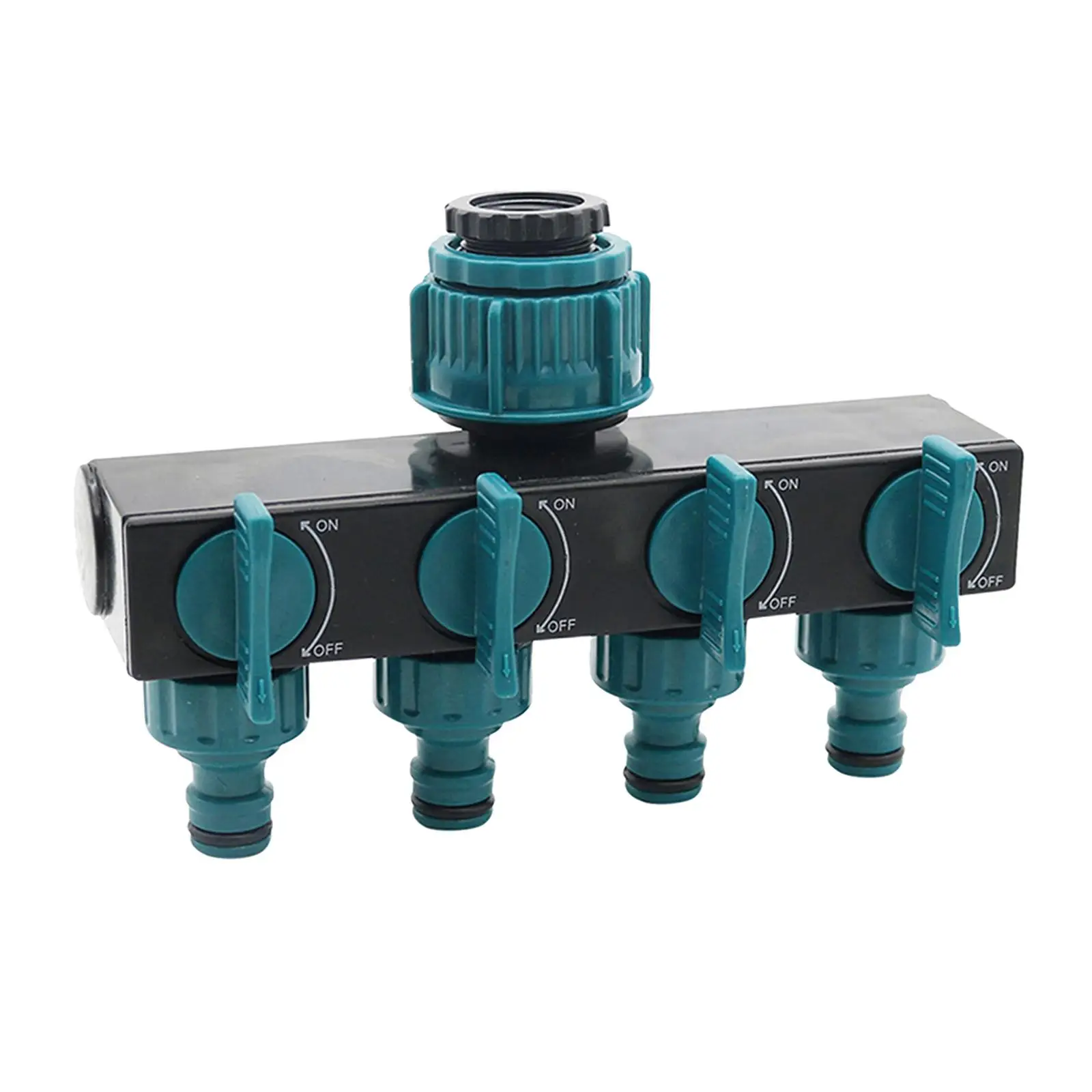 

1/2" 3/4" 1" Hose Splitters Irrigation Adapter 4-way Water Hose Connectors Tap Connectors 1 Pc