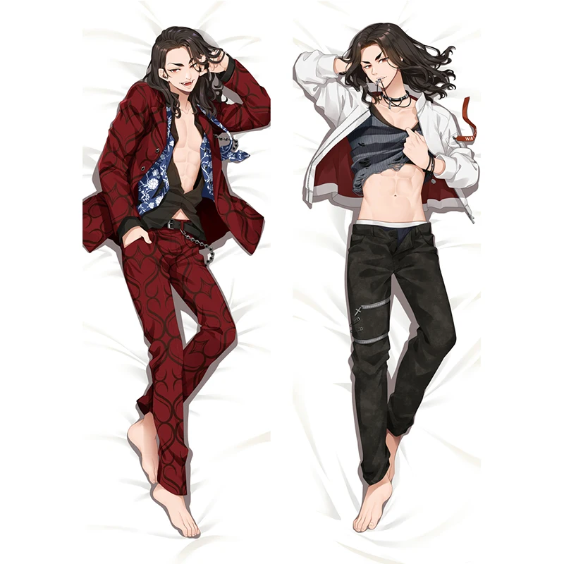 

180cm Tokyo Revengers Baji Keisuke Anime Dakimakura Hugging Body Pillow Case Cover Otaku Slepping Cushion Cover Japanese Style