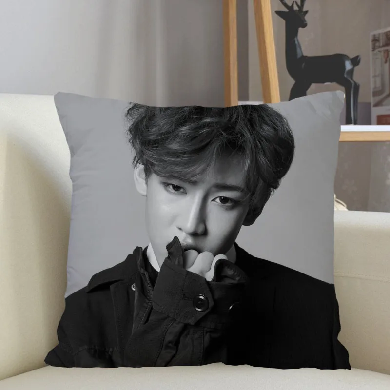 Musife Custom BamBam KPOP Pillowcase Home Decoration 45x45cm Zipper Square Pillowcase Throw Pillow Cover Drop Shipping 01.11