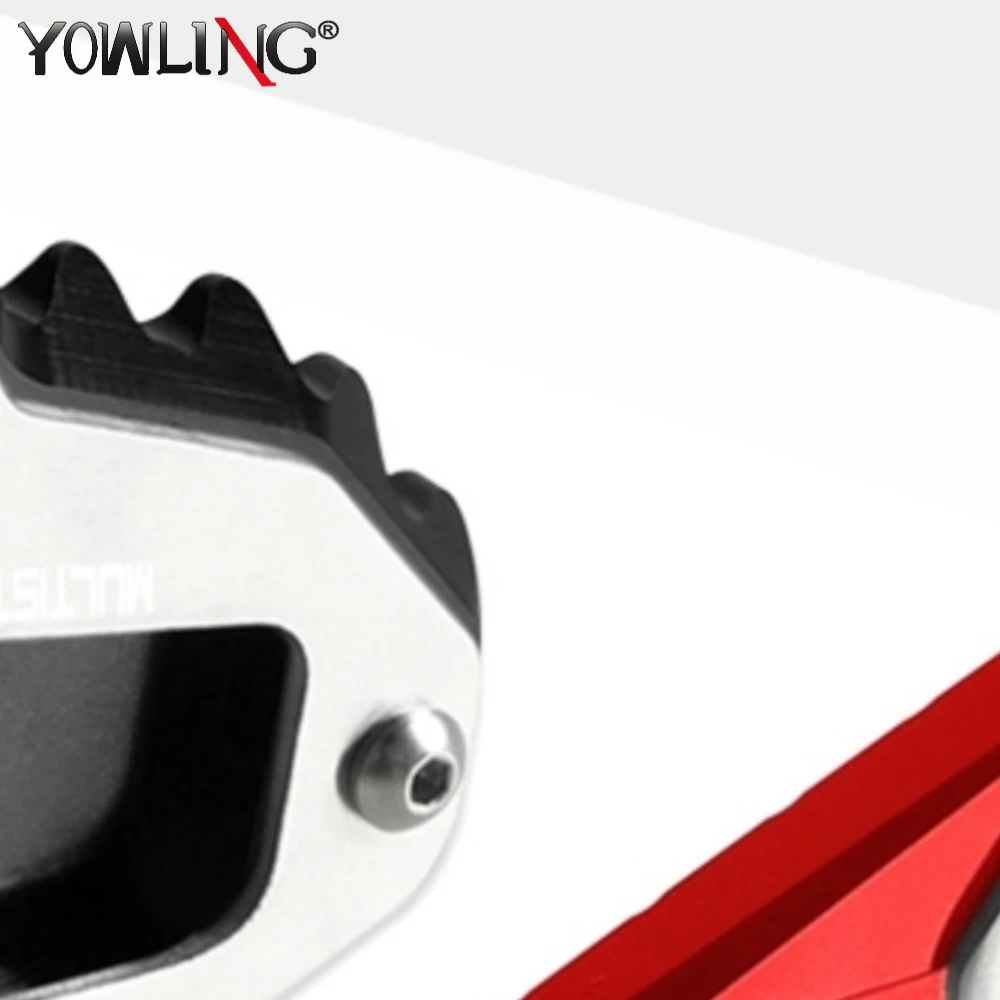 

FOR Ducati Scrambler 1100 Desert X Multistrada V4 1260 Enduro S D/Air AC Motorcycle Kickstand Enlarge Foot Side Stand Extension