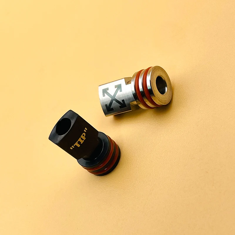 DSX Square OFF Tip Stainless Steel Small Caliber Mouthpiece 510 MTL Drip Tip For Billet BB Box Mod RTA Atomizer Vape Accessorie