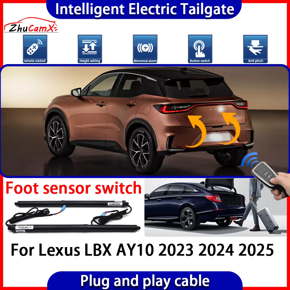 

ZhuCamX Car Automatic Lifting kit Opening Trunk Intelligent Electric Tail Gate Lift Tailgate for Lexus LBX AY10 2023 2024 2025