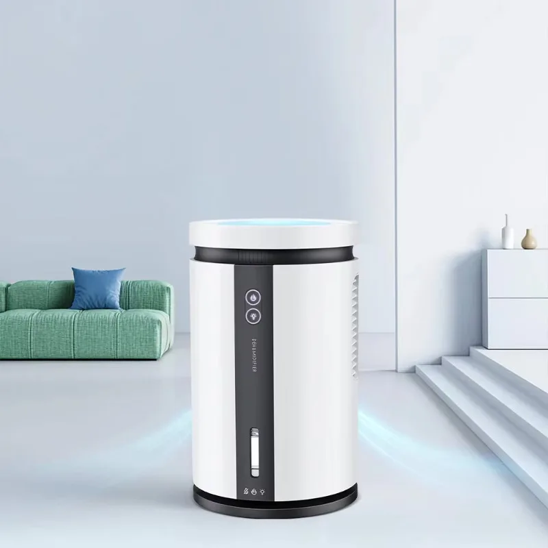 

2500ml Dual Semiconductor Peltier Dehumidifying Dryer Rotary Hanging Wardrobe Air Purifier Home Moisture Absorber Dehumidifier