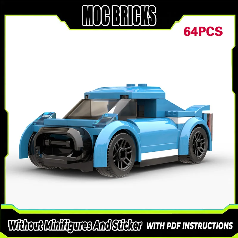 

Модель гоночного автомобиля Speed Racing Car MOC, конструктор из строительных блоков, WEC IMSA Le Mans, модульная технология, подарки, праздничный набор для сборки, детские игрушки.