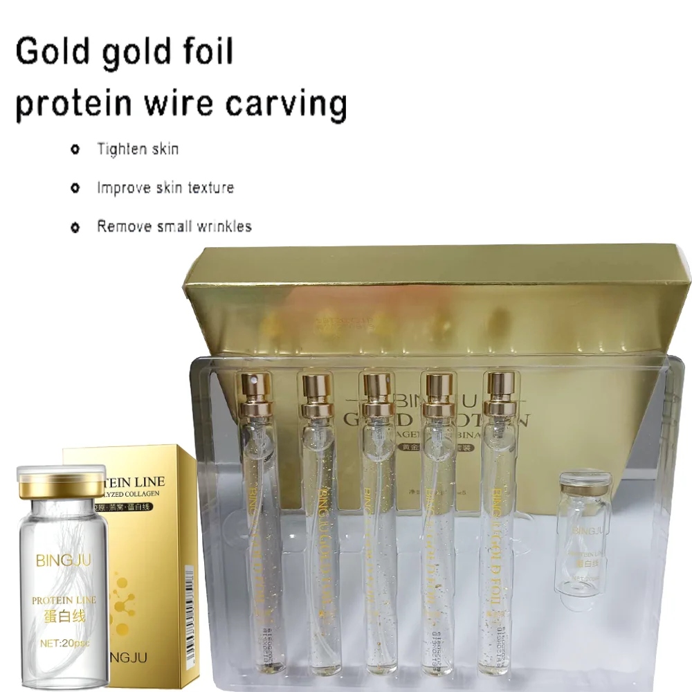 

Anti-aging Serum Protein Thread Absorbable Anti-wrinkle Face Filler Skin Nourish Hydrate Face Lifting Tightening Skin Care