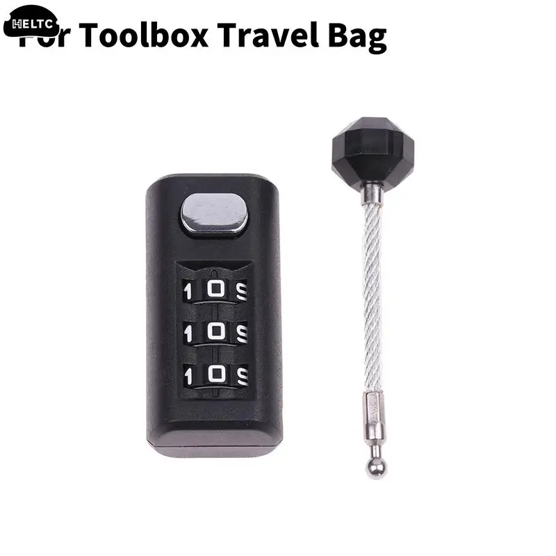 Password Lock Latch Silver Coded Lock Vintage Jewelry Wooden Box Gift Case Luggage Suitcase Chest Hardware For Toolbox TravelBag