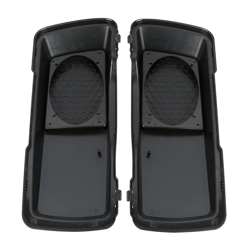 Alforjas duales para motocicleta, tapas de altavoz de 6x9 pulgadas o 5x7 pulgadas, aptas para Harley Davidson Touring 1993-2013