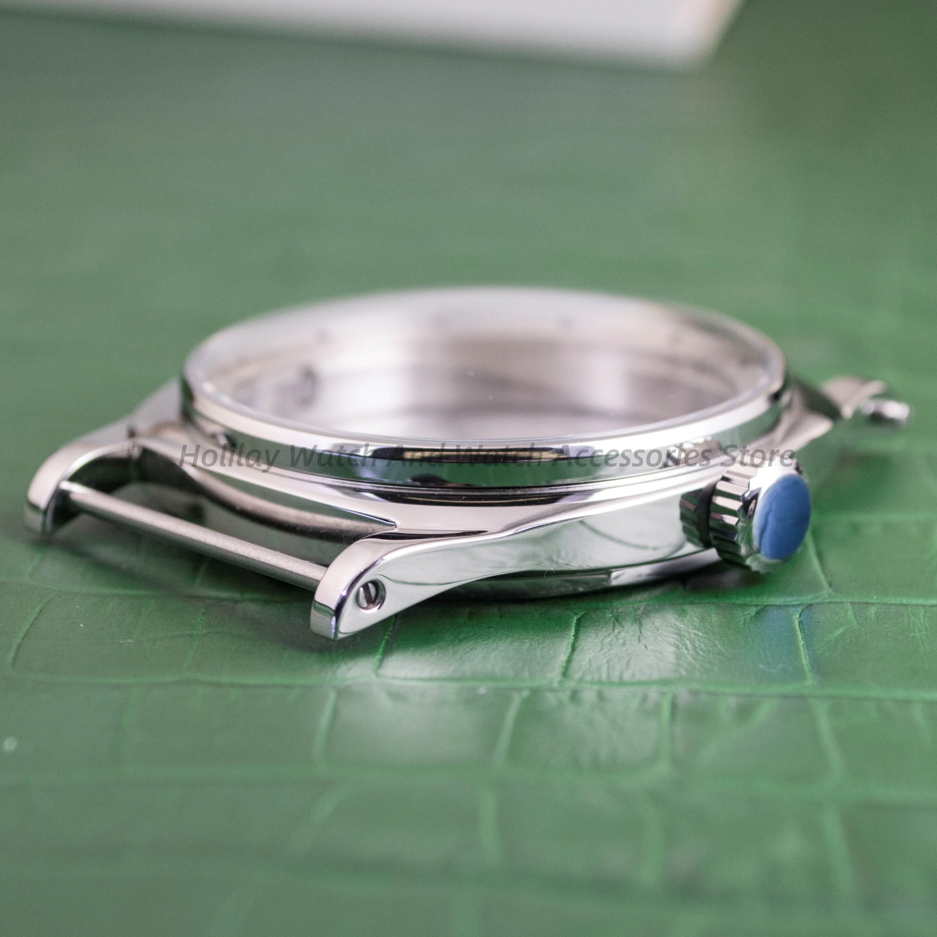 

PAM P5 Case Stainless Steel Retro Watch Case 46.5mm 3646hl Case 10ATM Waterproof Case fit ETA6497/6498/ST3600 Movement Parts