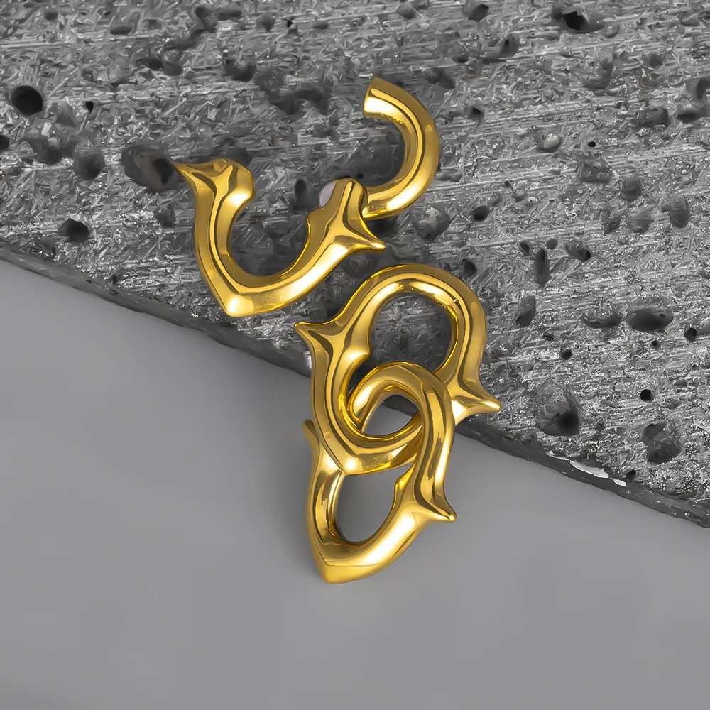 Chain Ear Weights Hangers, 2PCS Set