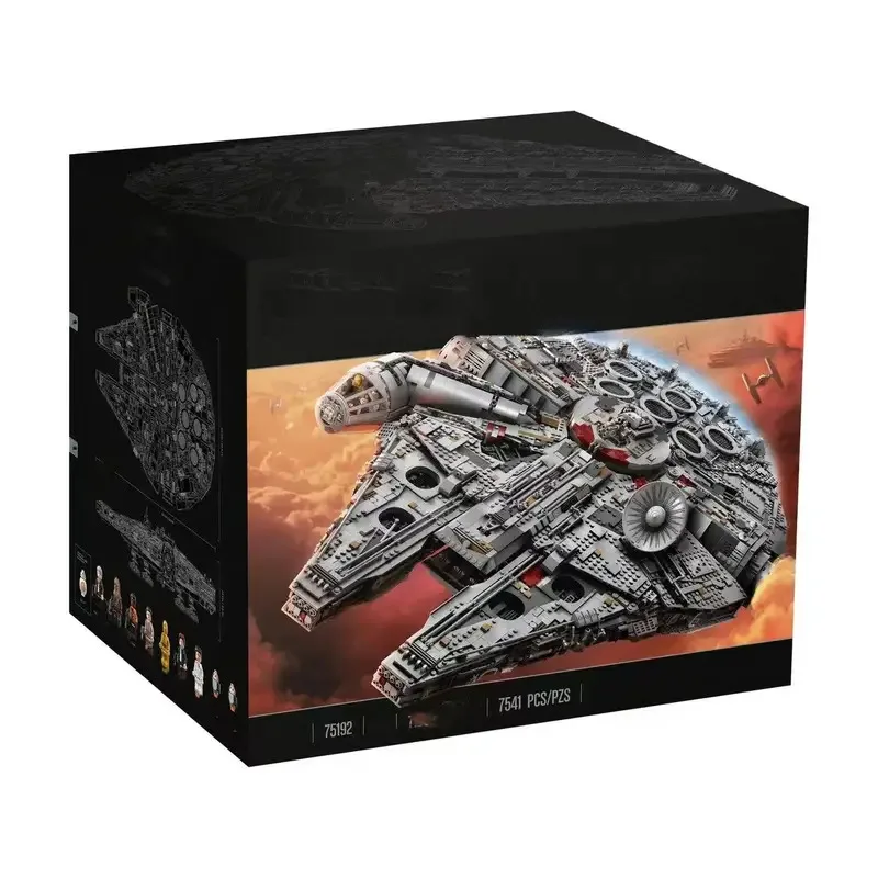 

MOC Creative большой набор моделей космического корабля 75192, 7541, подарок на день рождения и Рождество