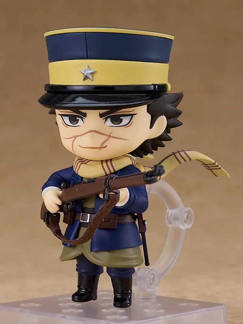 GSC Original:Golden Kamuy Sugimoto Saichi Q version figma PVC Action Figure Anime Figure Model Toys Figure Collection Doll Gift