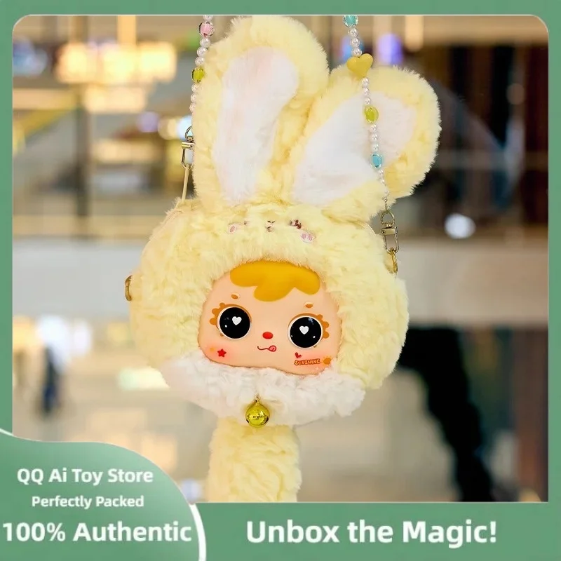 Original Samuel Dopamine Rabbit Series Vinyl Plush Blind Box Lovely Chain Plush Bag Mystery Box Collect Toys Girl Surprise Gift