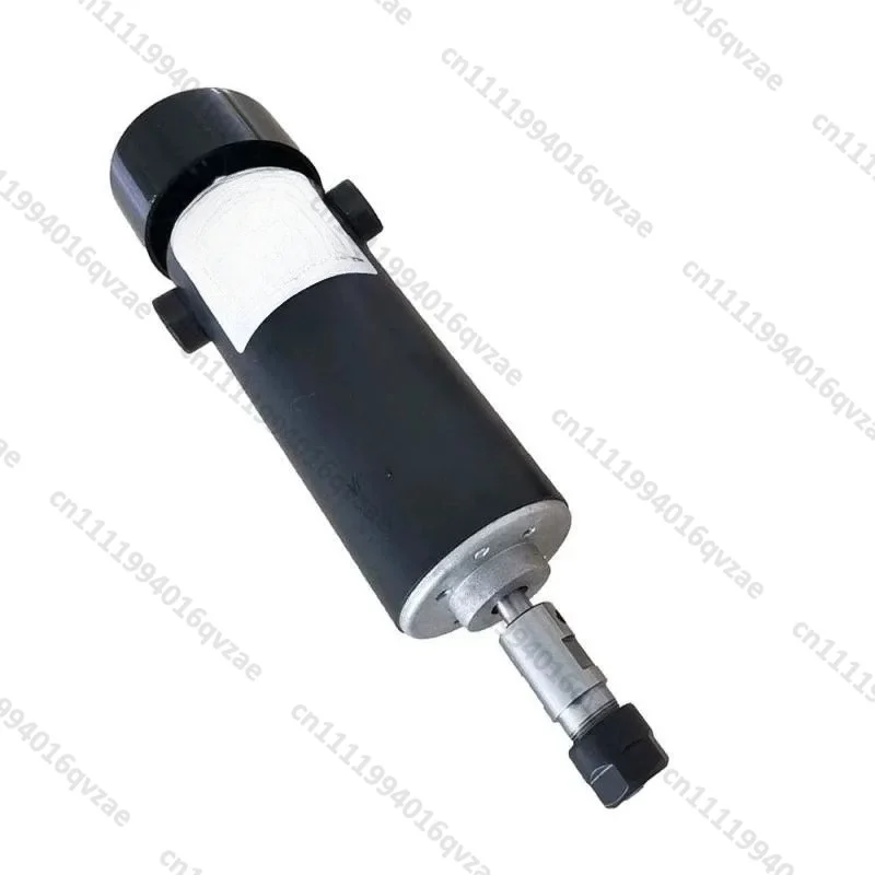 DC 110V 500W DIY Engraving Machine Spindle Set, High-speed Brushed Air-cooled Spindle Motor External Carbon Brush