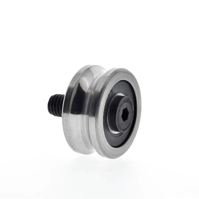 

1 шт. жезкий U-образный подшипниковый шкив SG25, готическое колесо для вышивальной машины с канавкой SG25N, направляющее колесо, ролик 8x30x14 мм