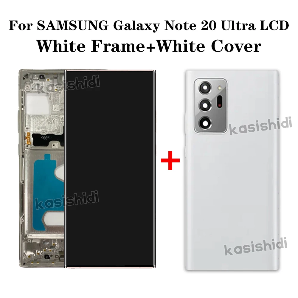 OLED For Samsung Galaxy Note 20 Ultra LCD Display Touch Screen Digitizer For Samsung Note 20 Ultra 5G N985F N986B Repair Parts