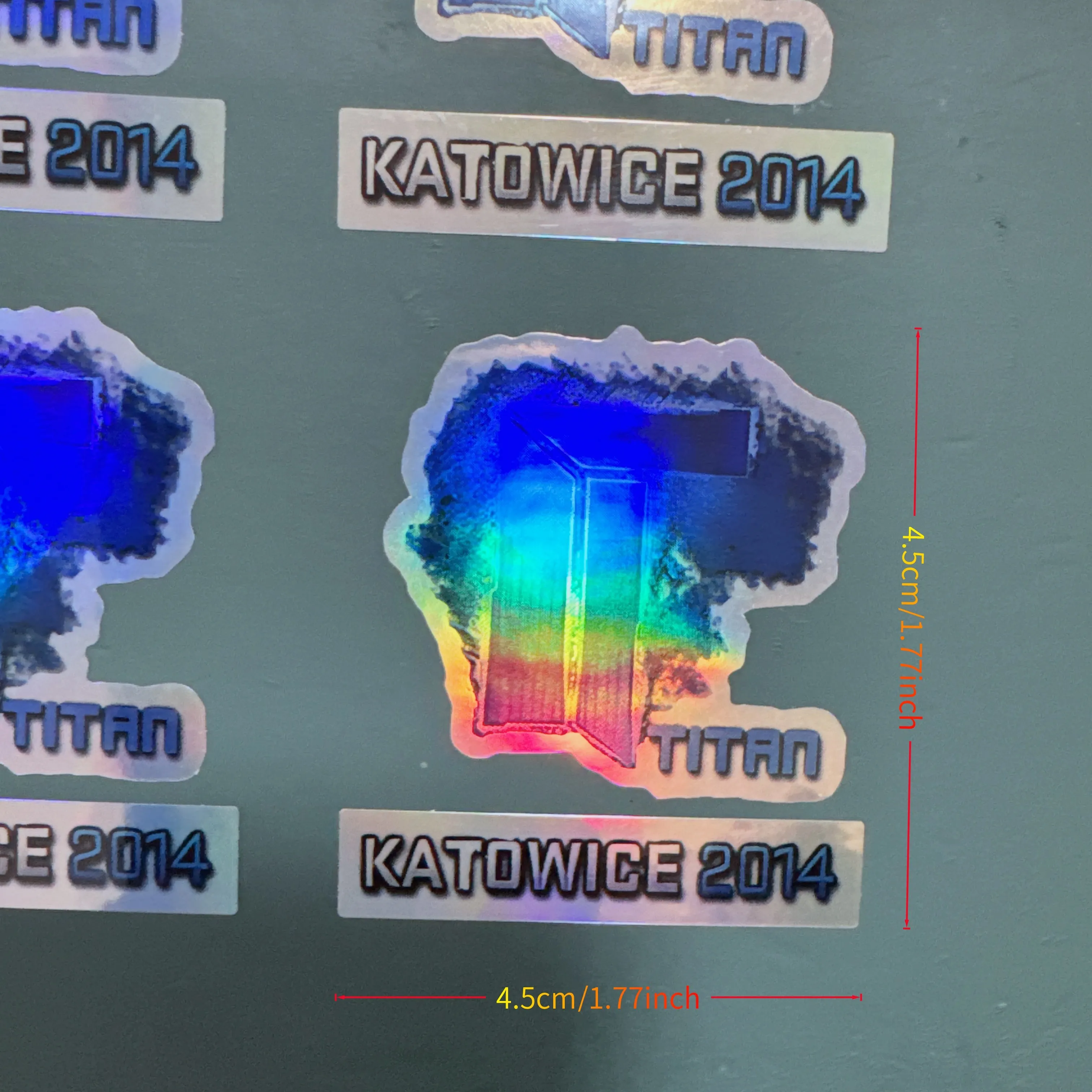 4 قطع/مجموعة من شارات الدراجة والدراجات النارية اللامعة بالليزر ثلاثية الأبعاد من تيتان - يمكن تطبيقها على حافظات الهاتف والكتب والأمتعة #2