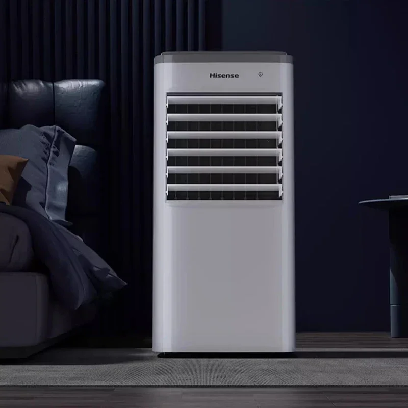 Ventilatore portatile per aria condizionata raffreddamento ad acqua e ghiaccio ventilatore elettrico per uso domestico piccolo condizionatore d'aria Mobile raffreddato a un solo