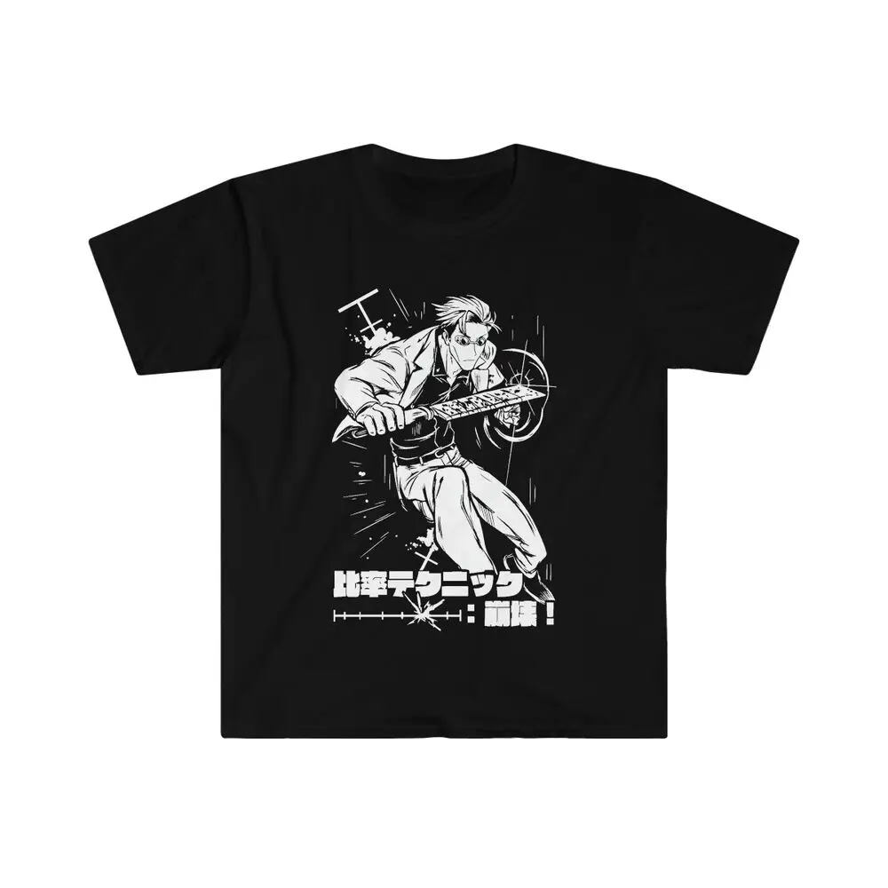 Jujutsu Kaisen Gojo Satoru Black T-Shirt Anime T-Shirt Nanami Kento Soft Tee