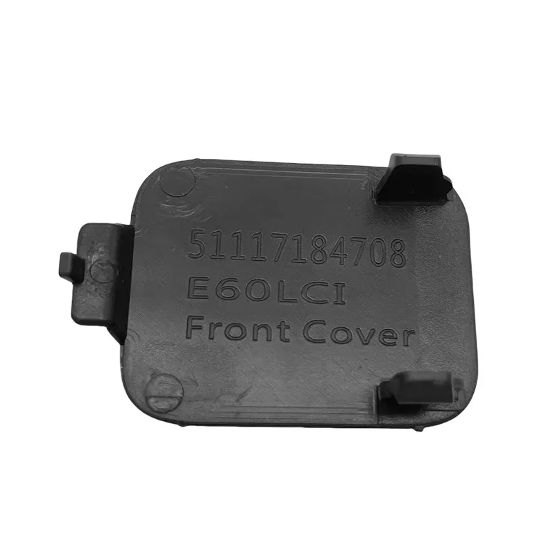 For BMW 5 Series E60 E60LCI 2003 2010 Car Front Bumper Tow Hook Cover Cap Compatible PN 51117111787 Durable ABS Auto Exterior Ac 5