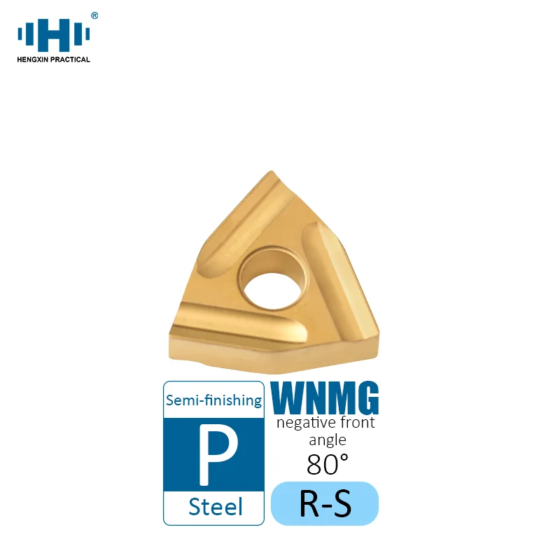 

HENGXIN WNMG Tungsten Carbide Inserts WNMG080404R S WNMG080408R S WNMG080412R S230G External Turning Tool CNC Lathe Cutter Tools