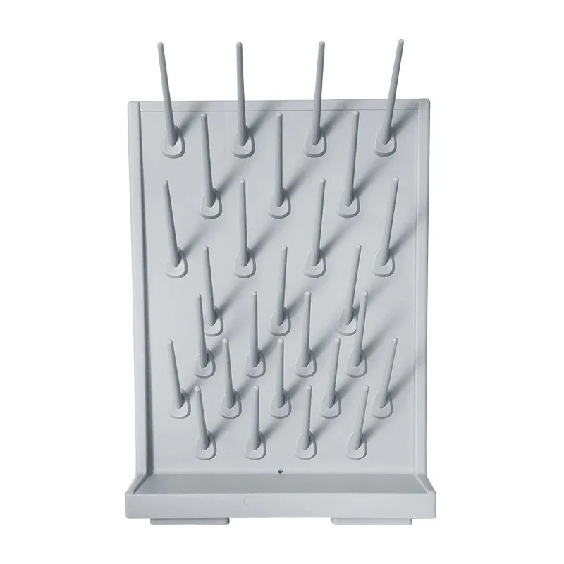 PP drip rack single-sided 27-stick drip rack cup holder drain