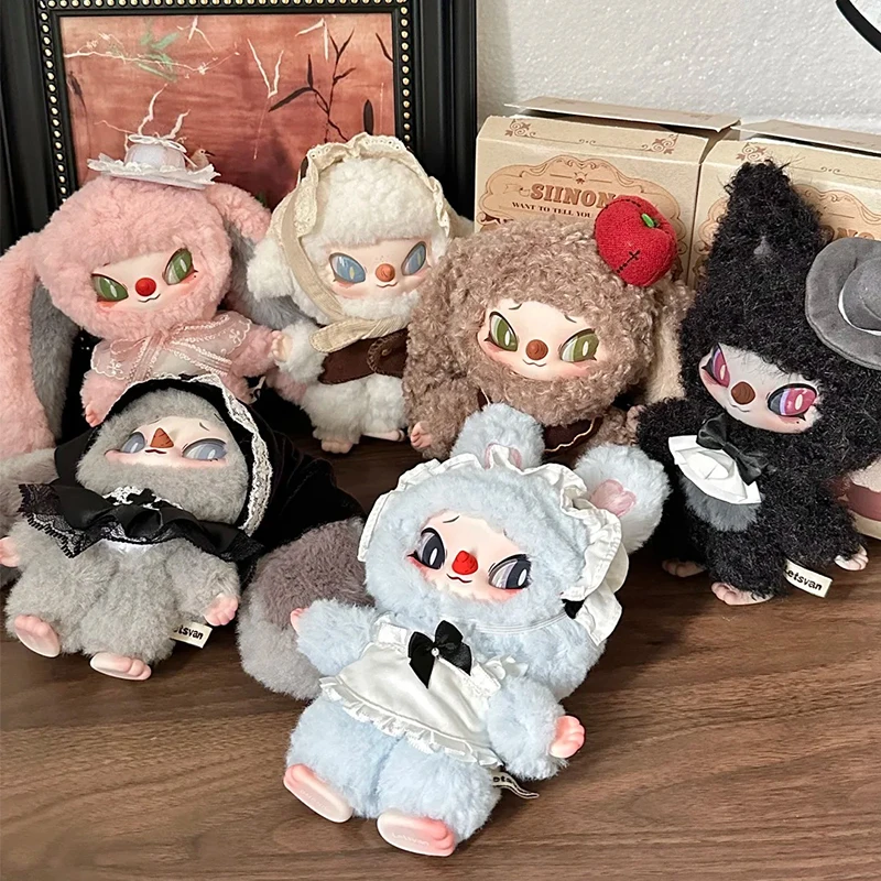

SiiNONO Want To Tell You A Secret Blind Box SiiNONO Pendants Mystery Box Gothic Doll Vinyl Plush Surprise Bag Decor Surprise Toy
