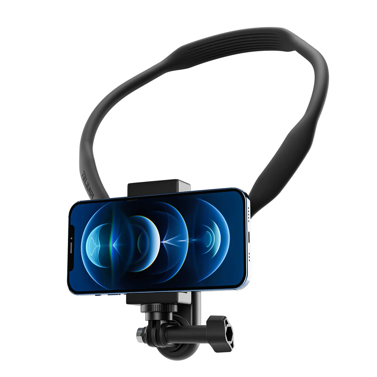 TELESIN Neck Hold Mount Borst Mount voor GoPro Hero 13 12 11 10 9 8 7 Insta360 DJI Osmo Action Siliconen Actie Camera Accessoires