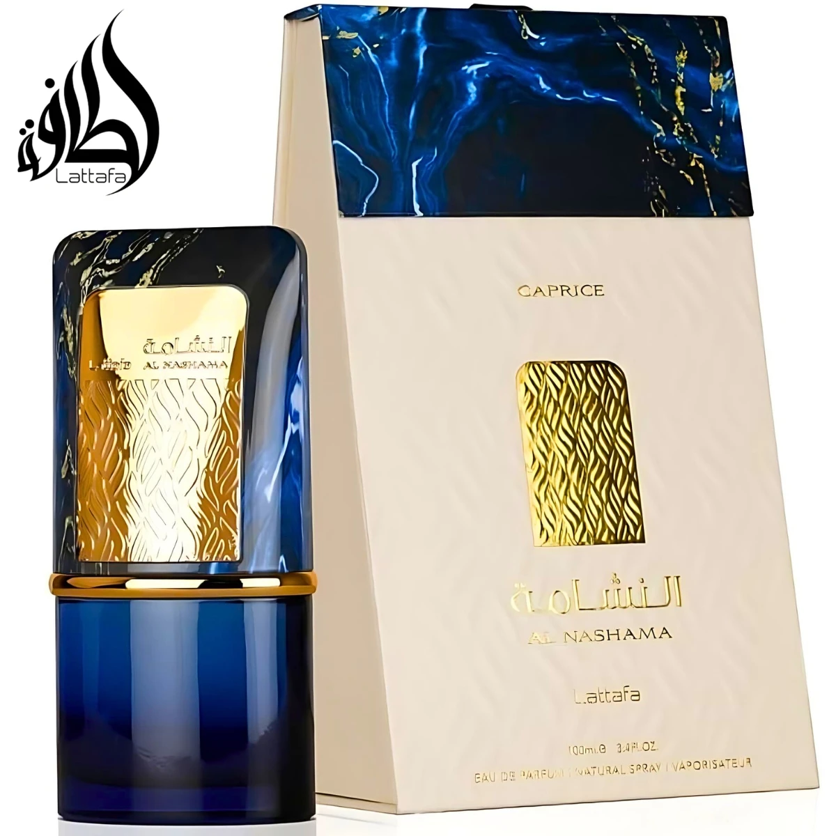 

Al nashama caprice lattafa perfume eau de parfum 100ml