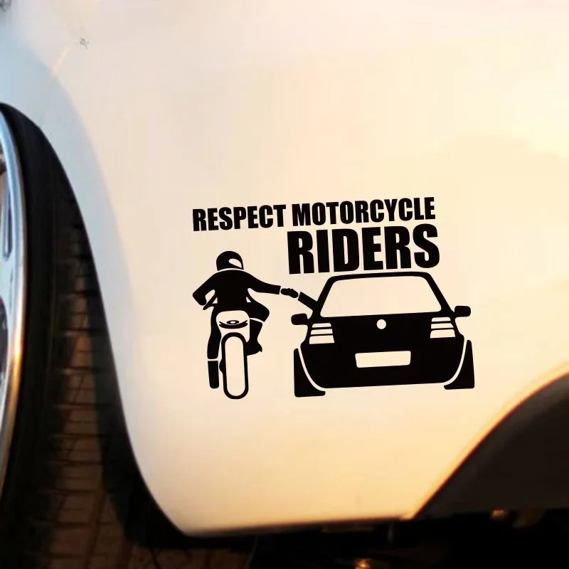 Motor Rider Sturdy Stickers Gold Plated Motorcycle Rider Stickers Fun Stickers Reflective Motorcycle Accessories Easy Install