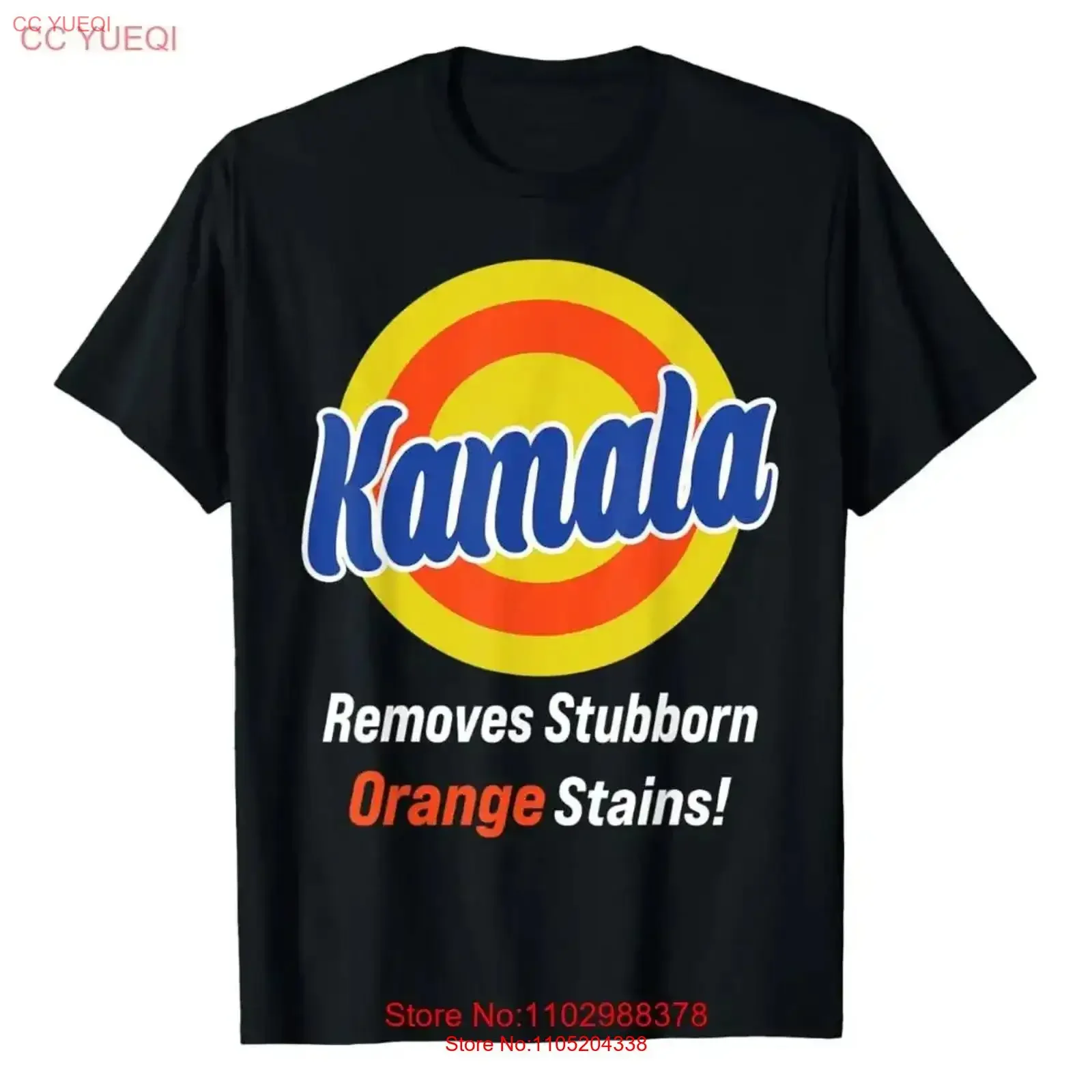Kamala Harris 2024 Removes Stubborn Orange Stains T Shirt vintage Washed Top For Everyday Wear streetwear designer clothes