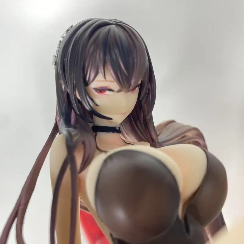 Azur Lane Taihou وشخصية أريكة غريبة، تمثال أنيمي نسخة الاحتفال الوردي، هدية قابلة للجمع للمعجبين #4