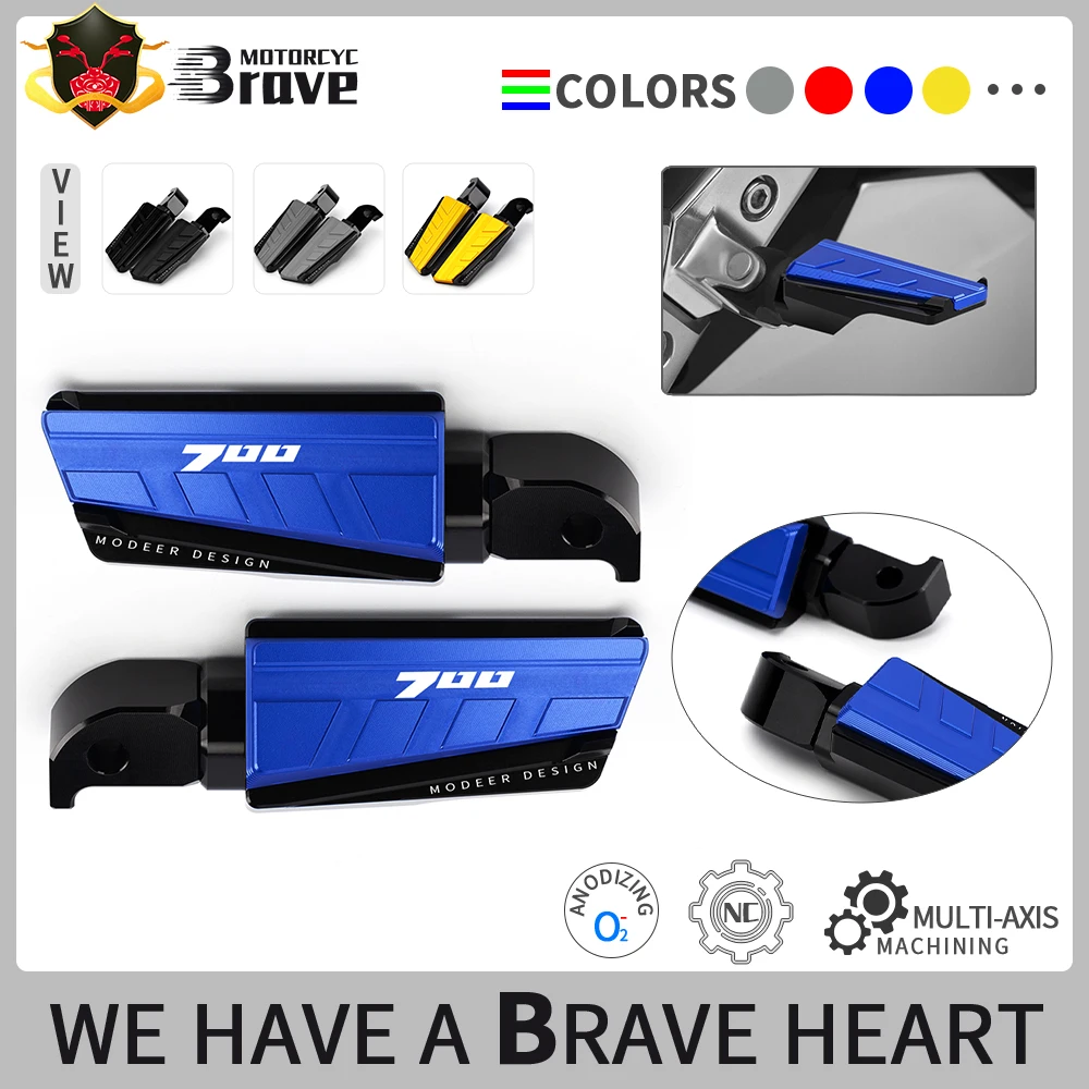 

Для мотоцикла TENERE700 TENERE 700 2019 2020 2021 2022: Задние подножки, подставки для ног пассажира, аксессуары