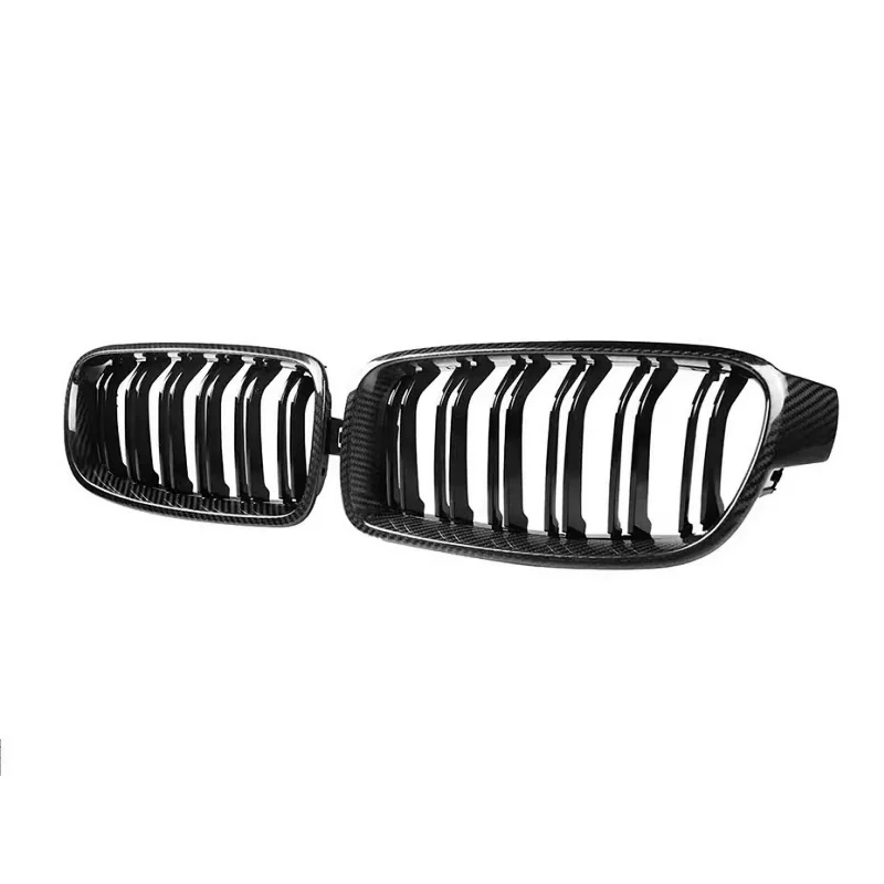 

Used for Modifying the BMW 3 Series F30 with a Dry Carbon Fiber Dual Line Style Replacement Grille Body Kit