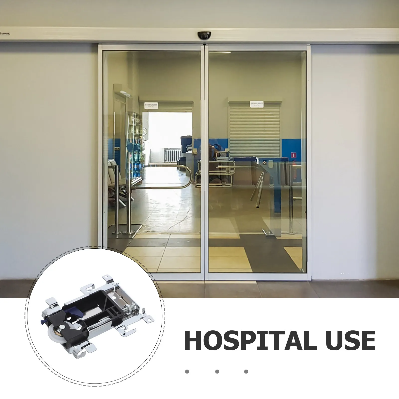 

Premium Sliding Door Pulley Wheels for Frameless Glass Doors Easy Installation Adjustable Height 100Kg Max Load Smooth