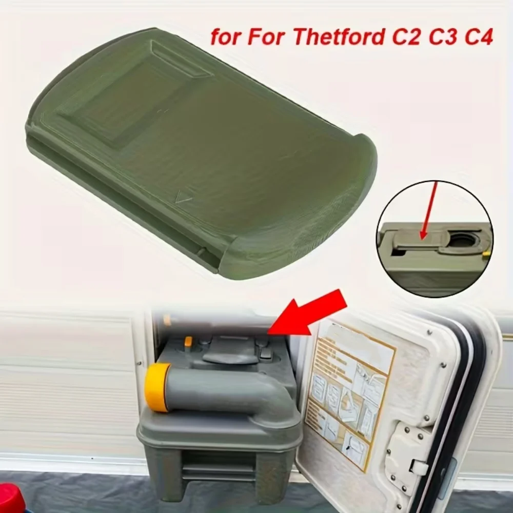 

Для Thetford C2/C3/C4 кассетный унитаз, раздвижная крышка для автофургона, крышка/крышка для каравана, дома на колесах, лодки и уличные туалеты