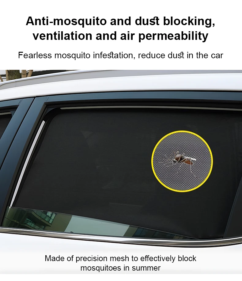 Mesh Sunshade Car Shield For Hyundai Tucson L NX4 LWB 2021-2025 Windshield Curtain Magnetic Sun Visor Sun Protection Accessories
