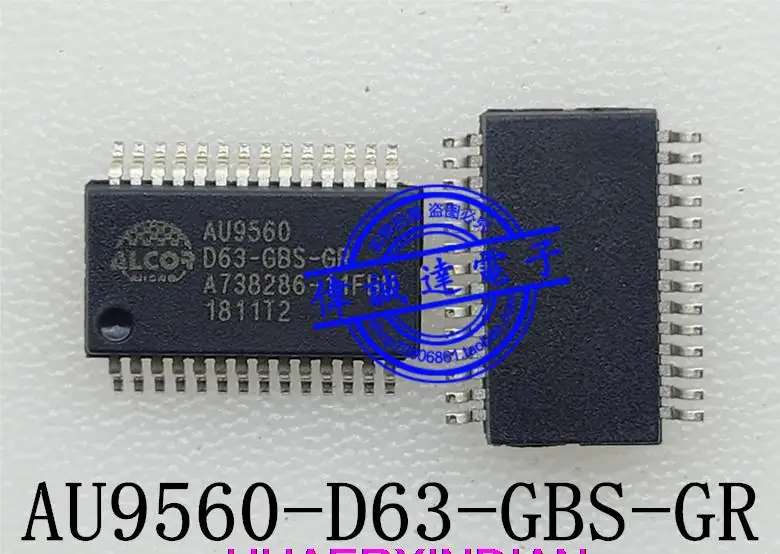 AU9560 D63-GBS-GR SSOP-28 USB