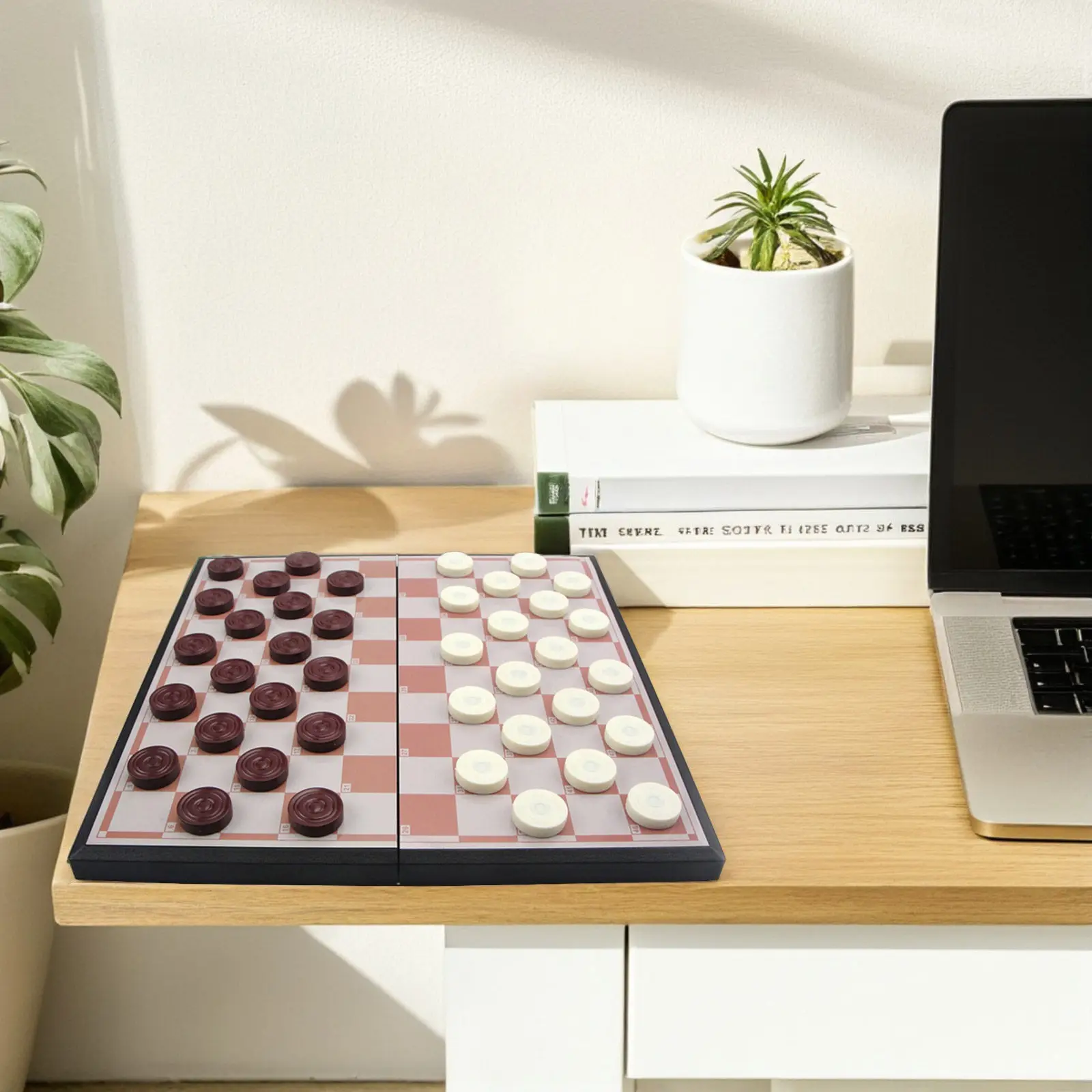 

Складной набор для китайских шашек премиум-класса из пластика для детей и взрослых, международная настольная игра с магнитной застежкой