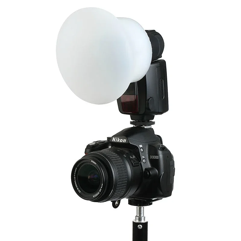 Magnetic Silicon Light Diffuser Rubber Sphere Modular Flash Accessories for Godox Canon Nikon Yongnuo Camera Speedlite