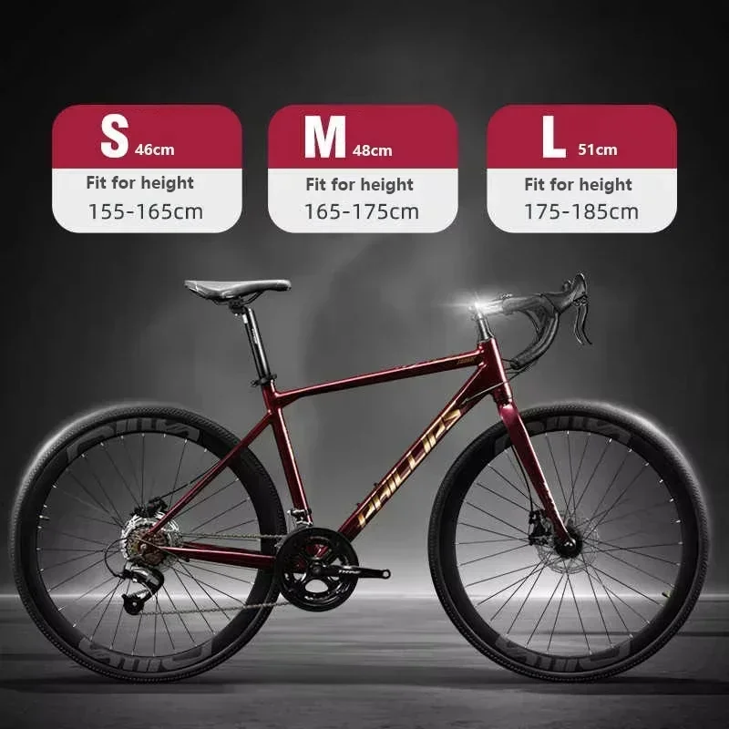 700c Super light Gravel Bike Aluminium Alloy Racing Road Bicycles City Commuting Variable Speed Bicycle 27/30 Speed Road Bickes