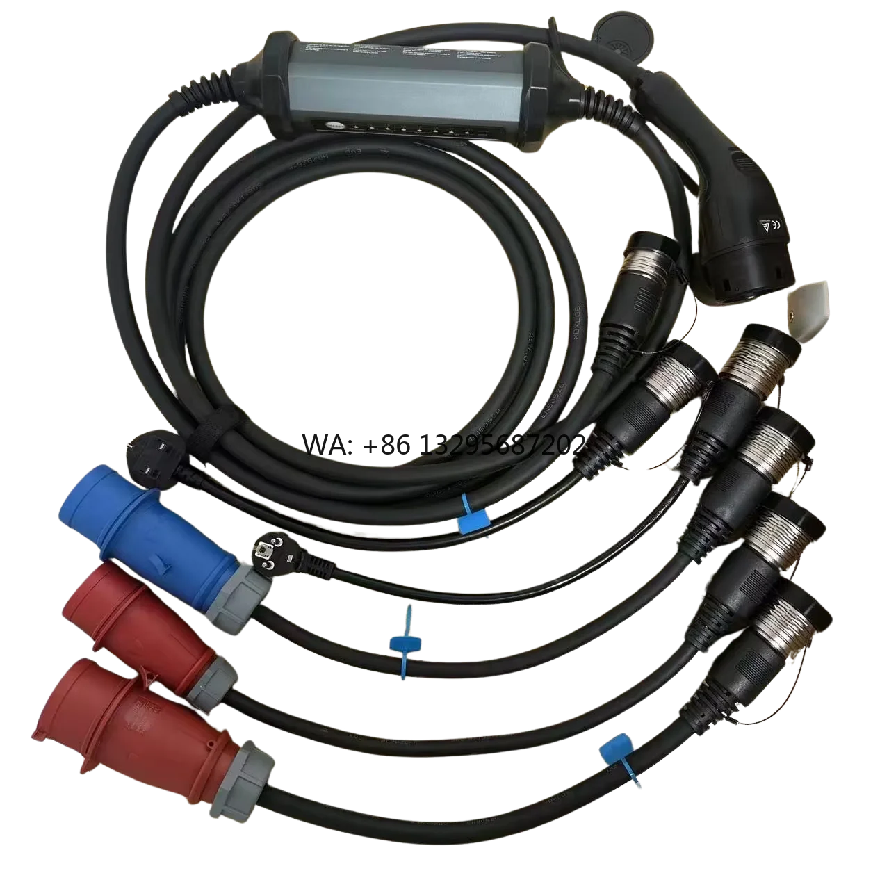 

Портативное зарядное устройство JET 22 кВт IP67 Type2 для солнечных панелей, 3-фазное зарядное устройство для электромобилей, новое состояние